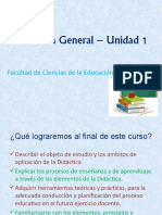 Didactica General Unidad 1