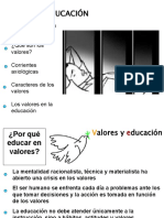 Sociología de La Educ. T 10 05 2023 Valores