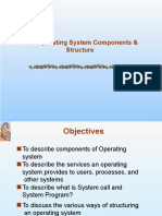 Unit-2 OS Components & Structure