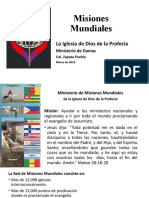 Presentación Misiones Mudiales 2019