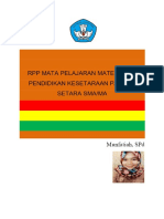 RPP Mata Pelajaran Matematika Pendidikan Kesetaraan Paket C Setara Sma - Ma. Munfatiah, SPD - PDF