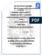 Corrección - Del Factor de Potencia - CORRECCION