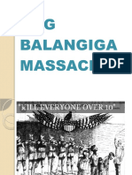 Ang Balangiga Massacre