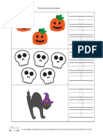 Halloween Counting Tracing Worksheets Ilovepdf Compressed