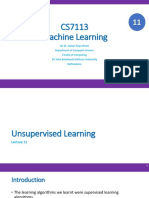 Lecture 11 Unsupervised Learning