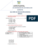 Contabilidad Octavo Primer Parcial 2 Q