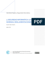 Seguridad Informática:leyes, Normas, Reglamentaciones