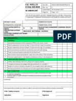 015 Excavation Checklist