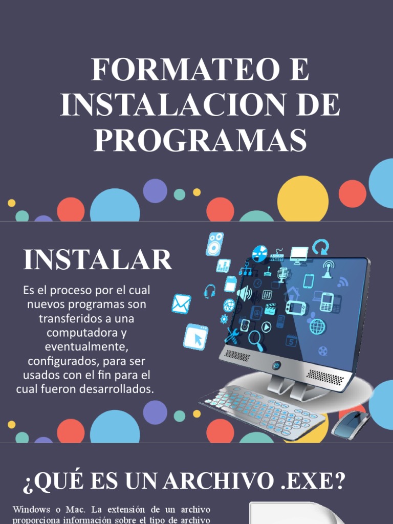 Formateo e Instalacion de Programas | PDF | Microsoft Office | Archivo ...