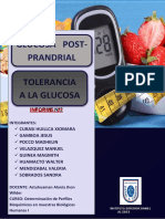 INFORME Nº2 - GLUCOSA POST Y TOLERANCIA Laboratorio Clinico