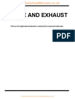Intake and Exhaust: Click On The Applicable Bookmark To Selected The Required Model Year