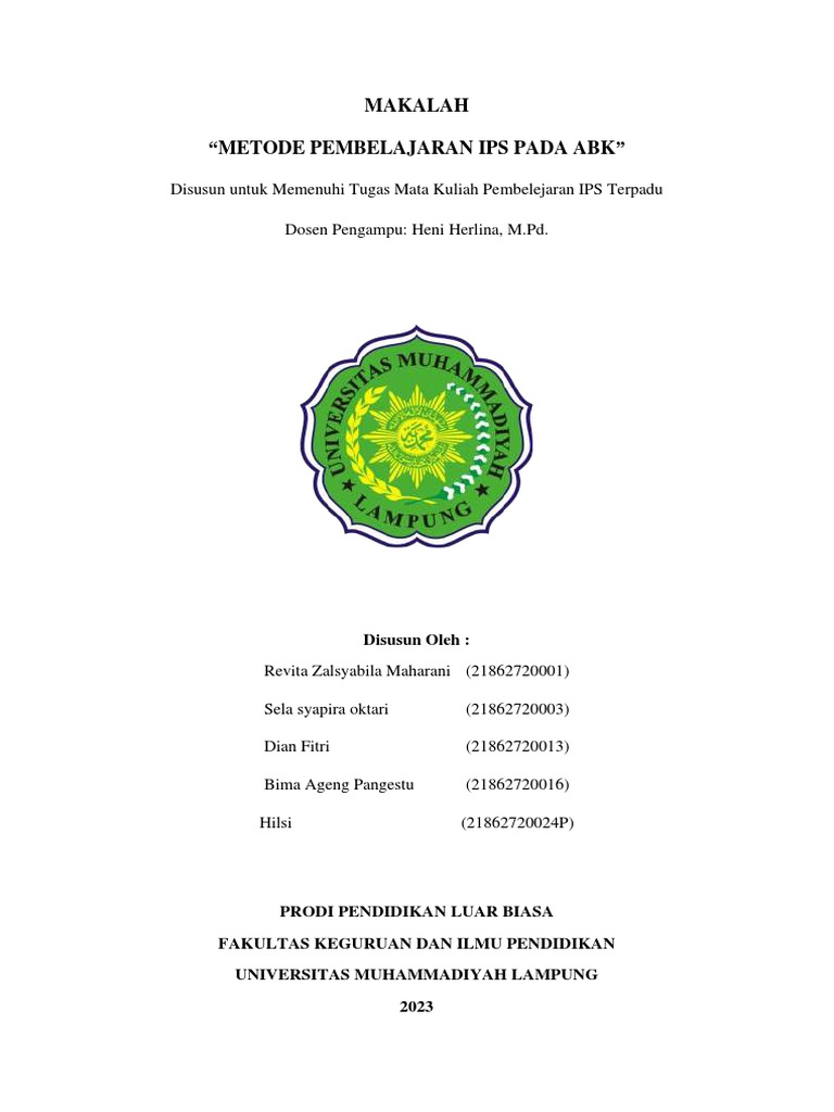 Makalah Pembelajaran Ips Kel 2 | PDF