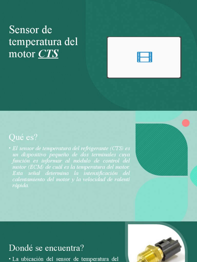 Sensor de Temperatura CTS | PDF | Informática | Tecnología
