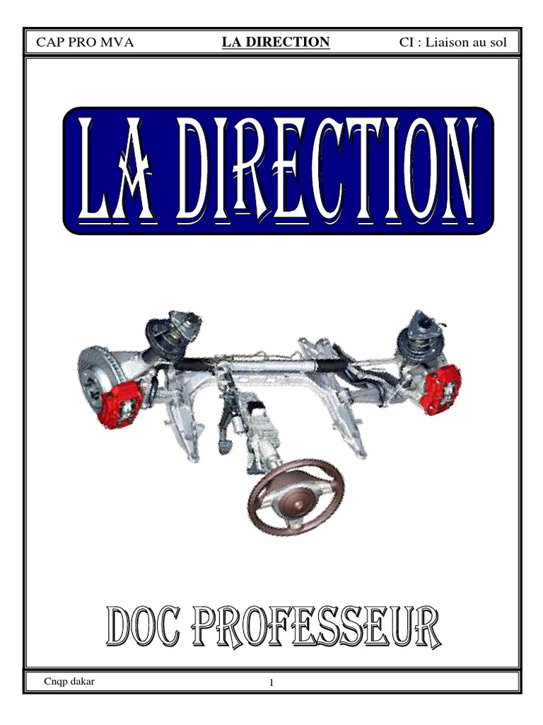 Système de Direction Automobile MVA | PDF | Pompe | Direction (automobile)
