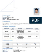 Suidpta Mondal - CV - 2021