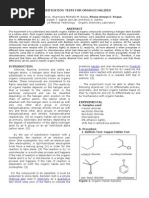 Download Classification Tests for Organic Halides by Rhone Roque SN64857481 doc pdf