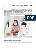 Amankah Mengajak Anak Naik Pesawat Saat Pandemi