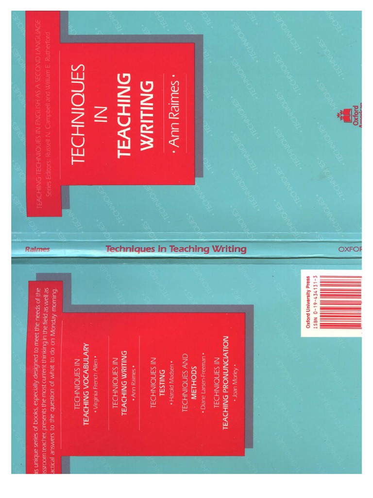 Techniques in Teaching Writing - Raimes | PDF