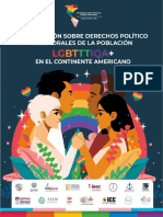 Declaración Sobre Derechos Político - Electorales de La Población LGBTTTIQ+ en El Continente Americano