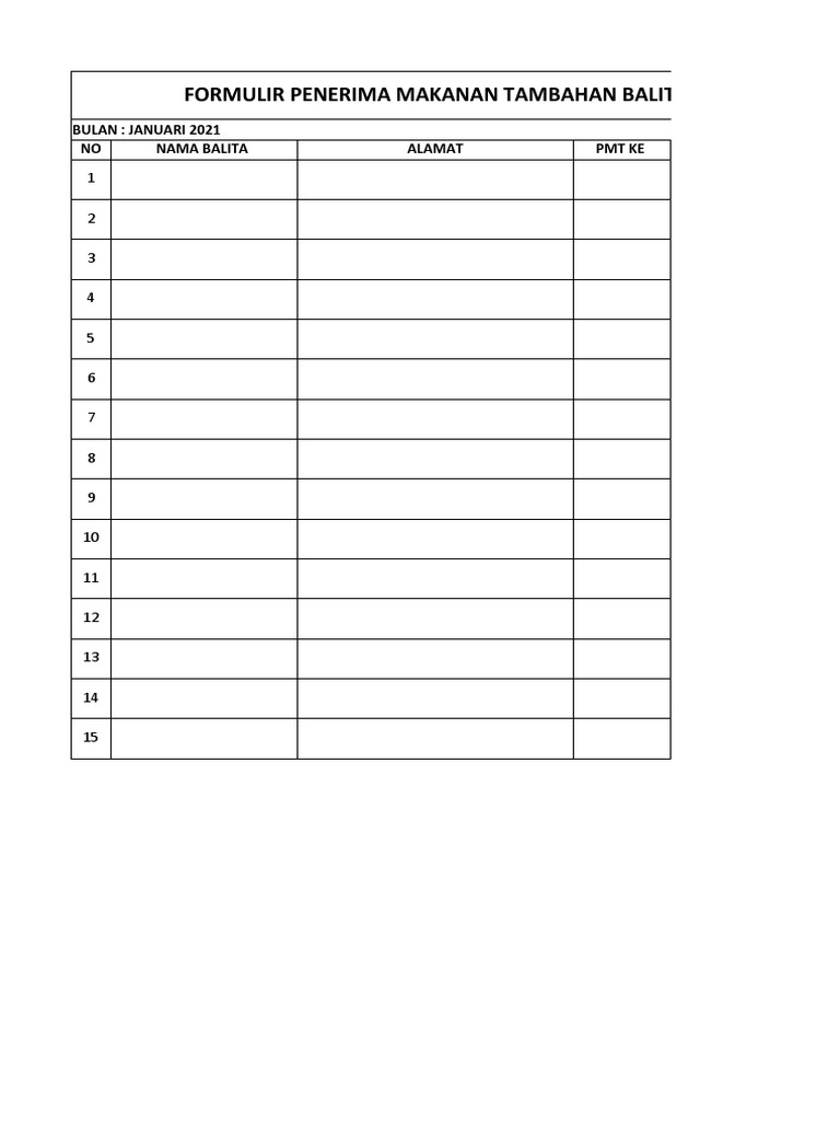 Formulir pmt balita pdf