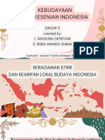 Kesenian Dan Kebudayaan Indonesia