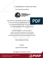 León - Osco - Desarrollo de La Capacidad de Discriminar