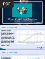 Reactjs Interview