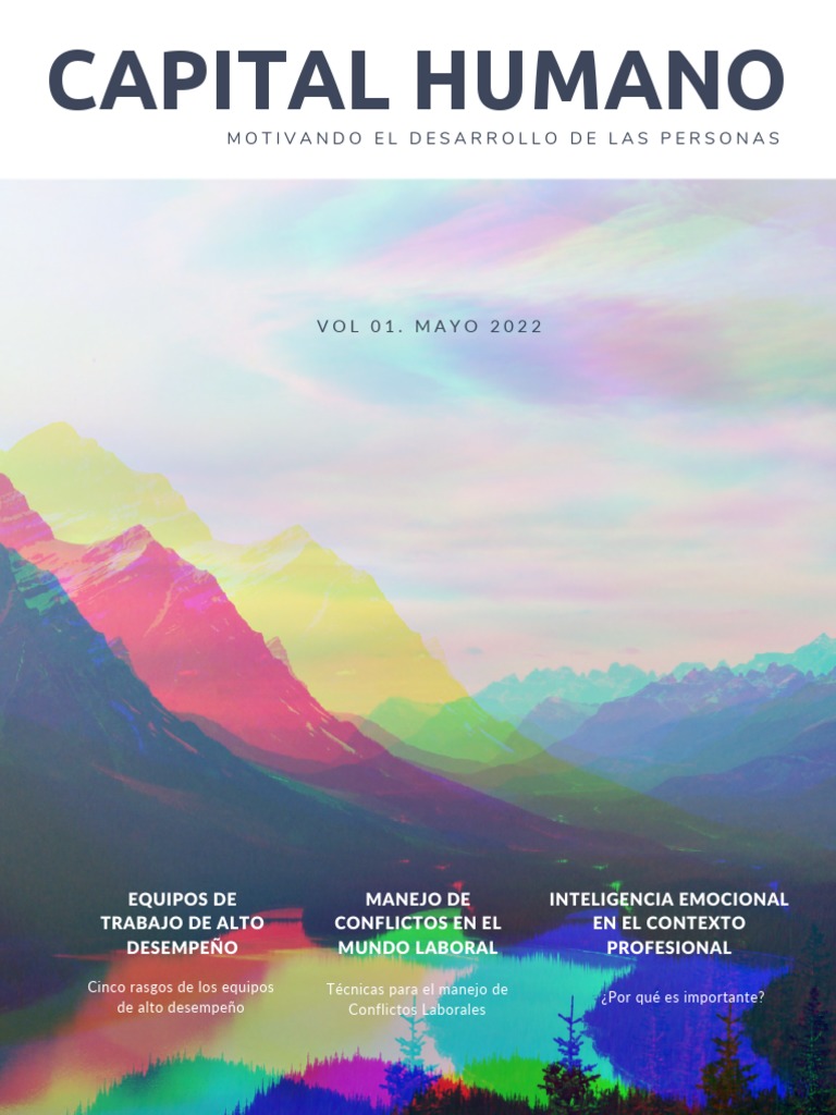Revista Capital Humano | Descargar gratis PDF | Las emociones | Mediación