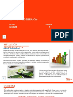 Álgebra División Algebraica I 5tosm 5: Curso