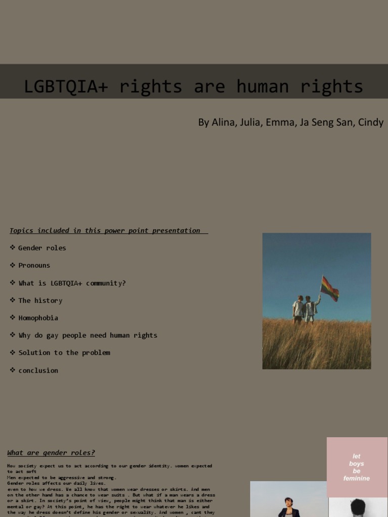 Understanding LGBTQIA+ Rights and Issues | PDF | Lgbt | LGBTQIA+ Studies