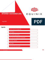 Equinix Internet Exchange Setup and Details