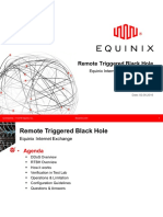 Equinix-Remote Triggered Black Hole