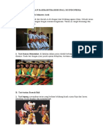 Tarian Daerah Tradisional Di Indonesia