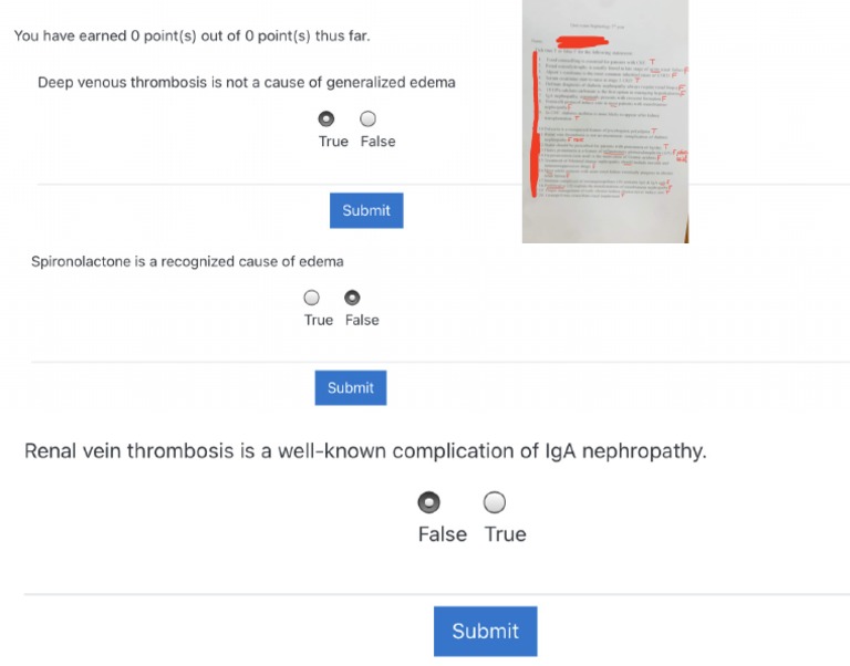 Nephrology Questions | PDF
