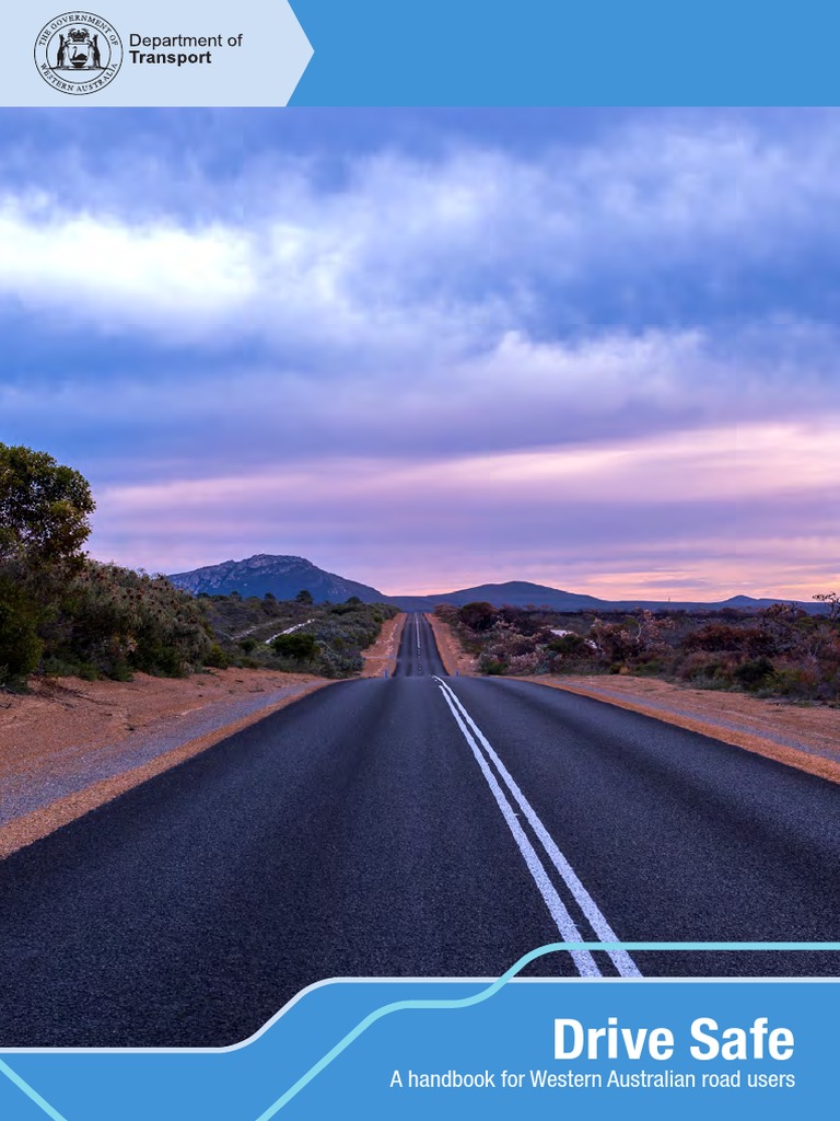 WA Drive Safe Handbook Overview | PDF | Traffic Collision | Seat Belt