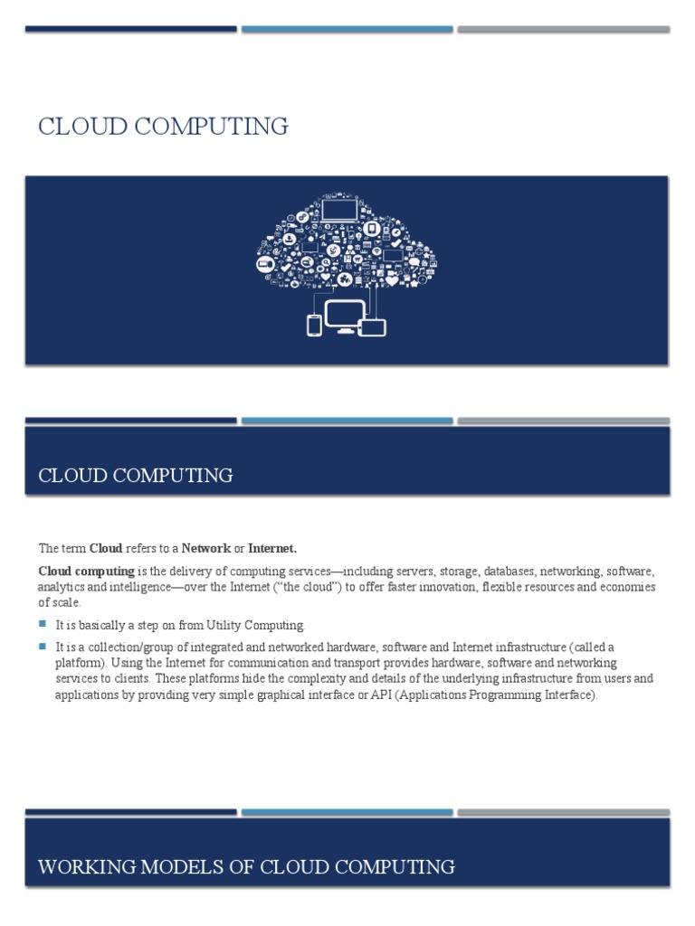 Cloud Computing | PDF | Cloud Computing | Software As A Service