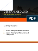 4 - Earth Processes and Earthquake