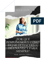 Guia Accion Dejar Posponer - SofiaConti67