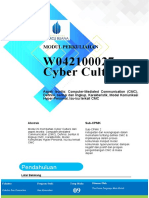 TM9 Modul Cyber Culture 2022