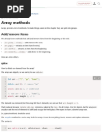 Array Methods