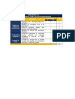 Lista de Cotejo Cuadro Con Elementos Texto Discontinuo