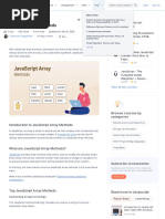 JavaScript Array Methods - Shiksha Online