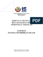 Kertas Cadangan Ihya Ramadan 2023