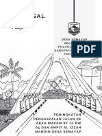 Proposal Peningkatan Pengaspalan Jalan Desa Mandin