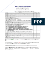 NDC Complex Lifting Operation Plan Form