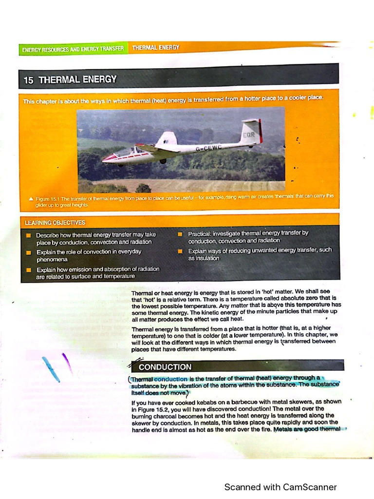 Physics IGCSE Thermal Energy PDF