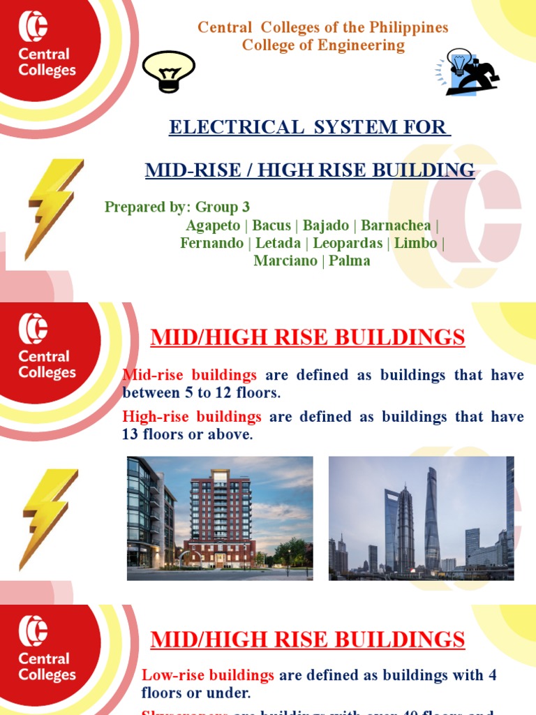 Electrical System For High Rise Building Pdf Engineering Design