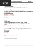 Module03-Electical Fundemental KEY LEVEL 1