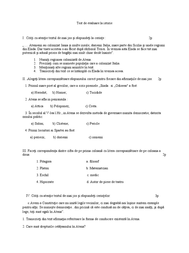 Cls 9 Test | PDF