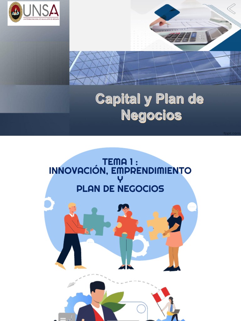 Innovación, Emprendimiento y Plan de Negocios | PDF | Iniciativa ...